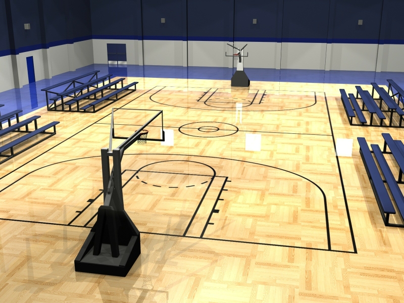 Basketball Court 2k Games Wallpaper