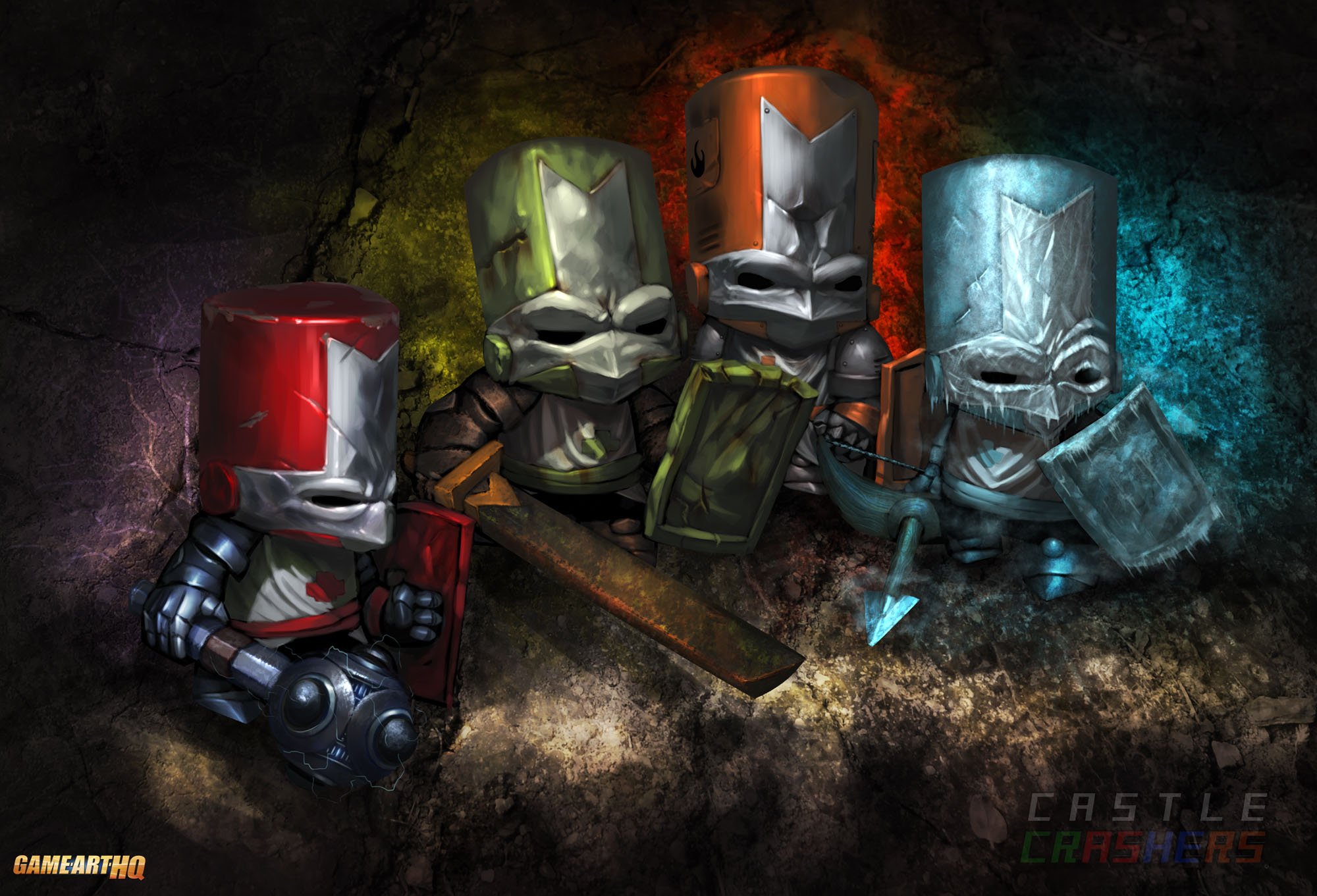 [68+] Castle Crashers Wallpapers on WallpaperSafari