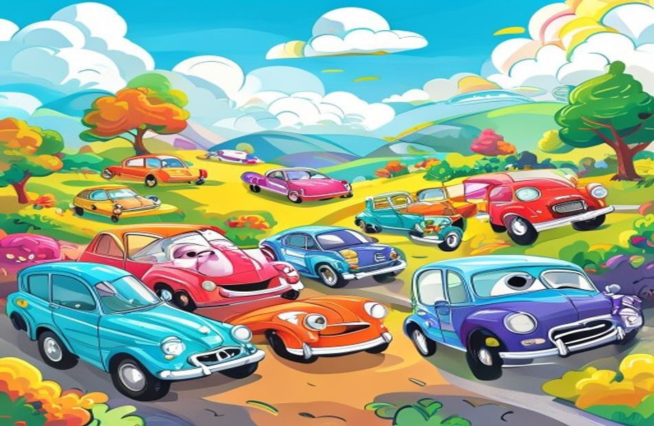 Wallpaper Cars Cartoon