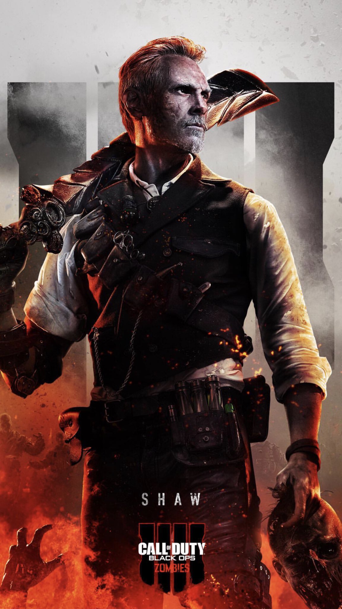 Call of Duty Black Ops 4 Zombies Wallpaper Shaw CallOfDutyBlackOps4