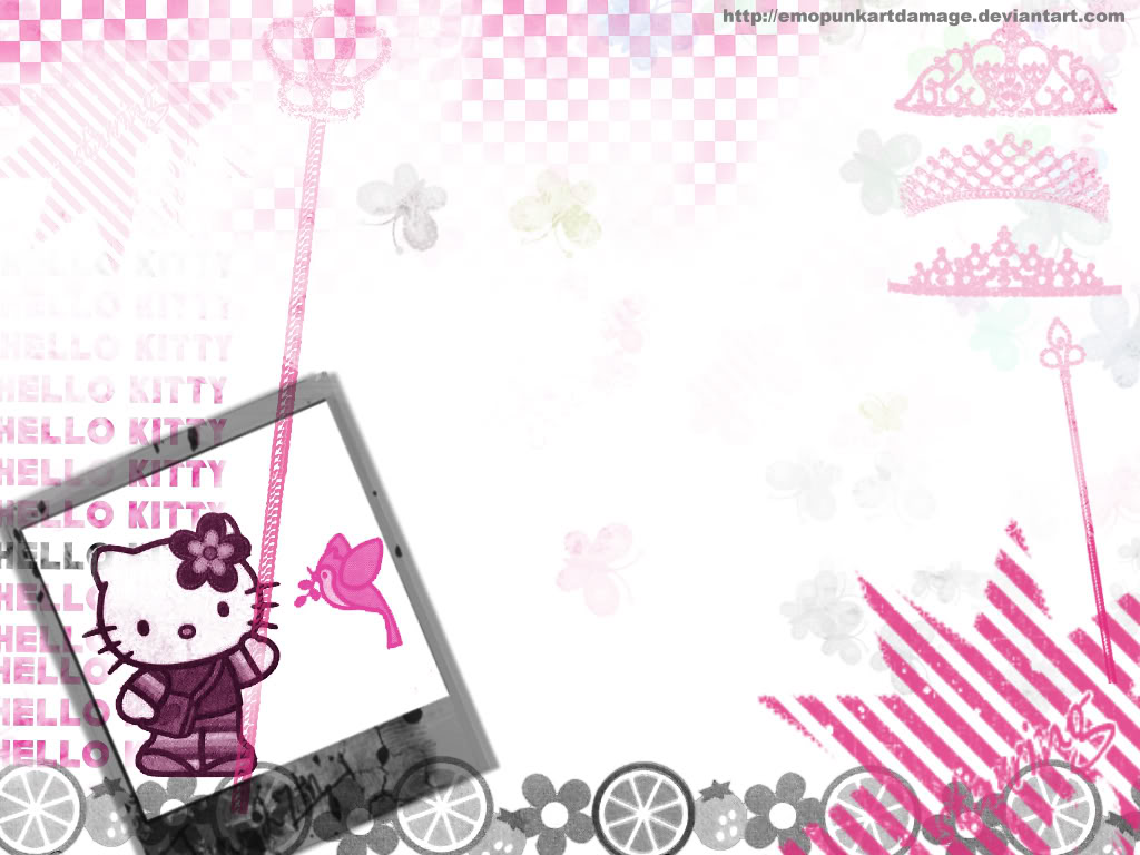 Hello Kitty Desktop Background Background With Resolutions
