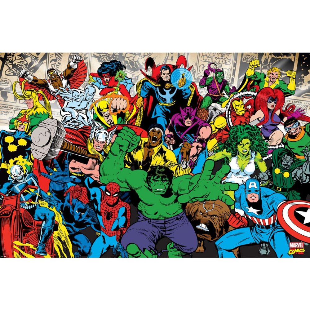 Free Download Marvel Avengers Hulk Ironman Spiderman Photo 