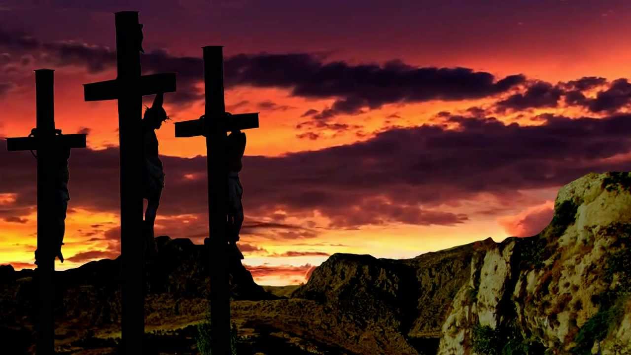 Jesus Crucified Christian Worship Background Video 1080p HD