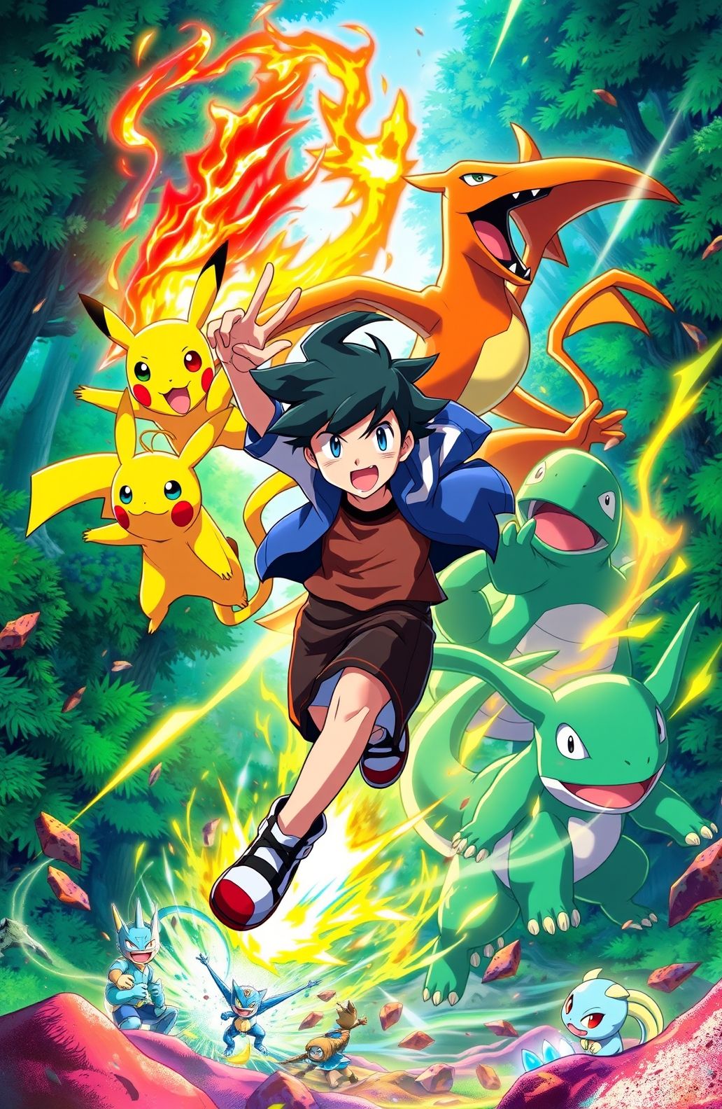 Pokemon Ash Wallpaper