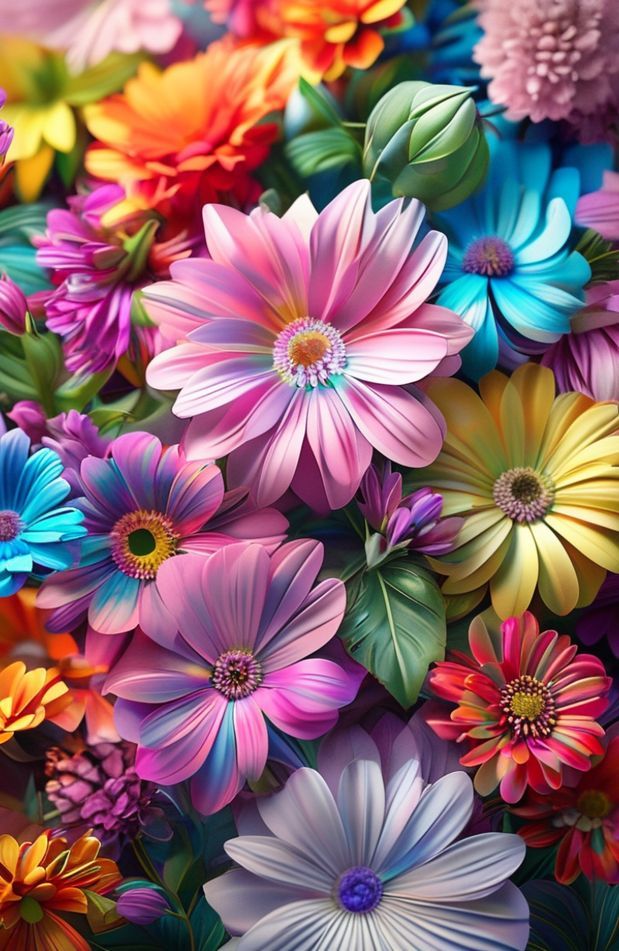 3d Flower Wallpaper