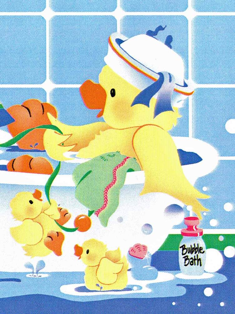 Rubber Duck Border Clip Art