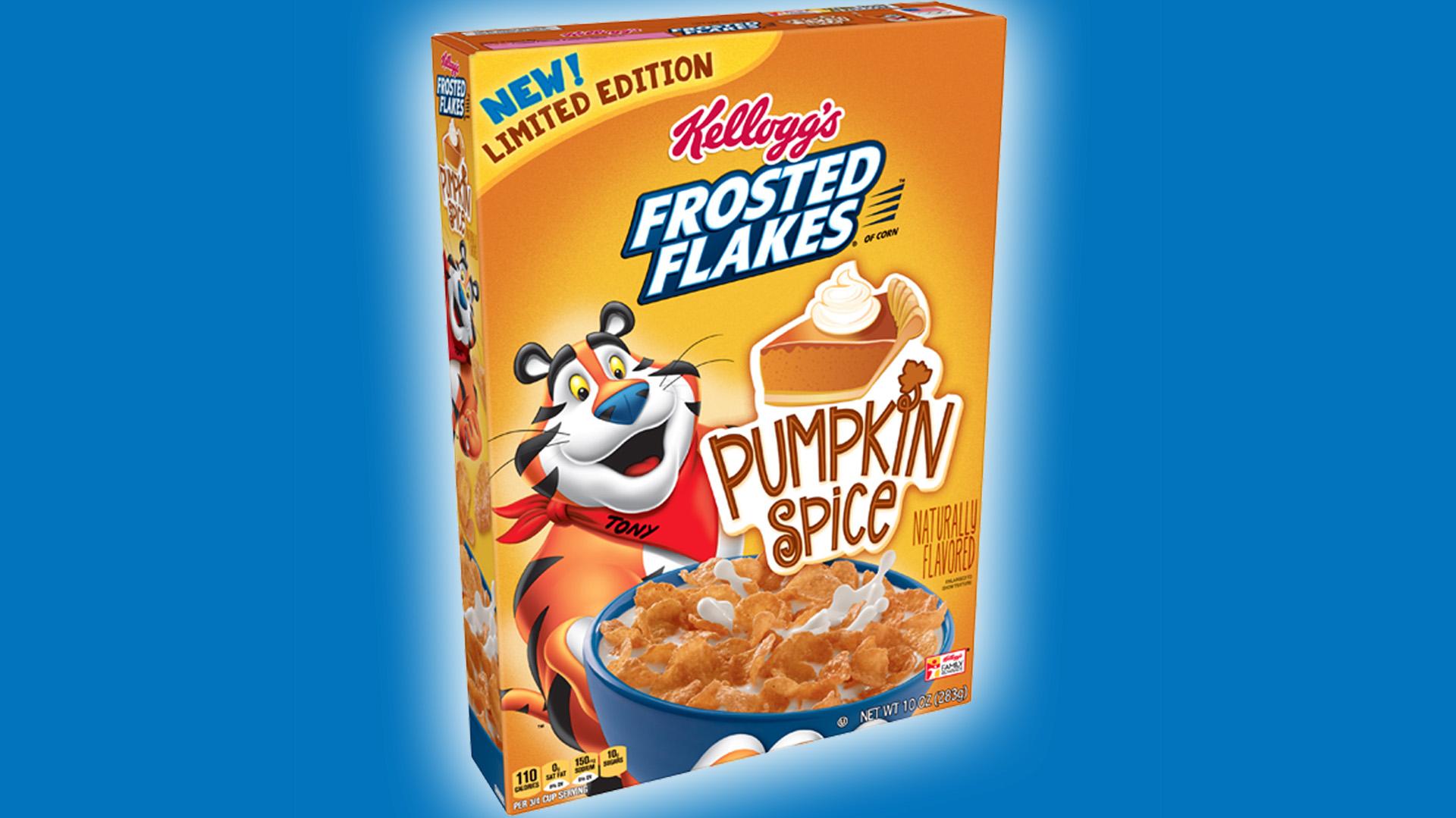 Kellogg S Pumpkin Spice Frosted Flakes Are Ing This Year