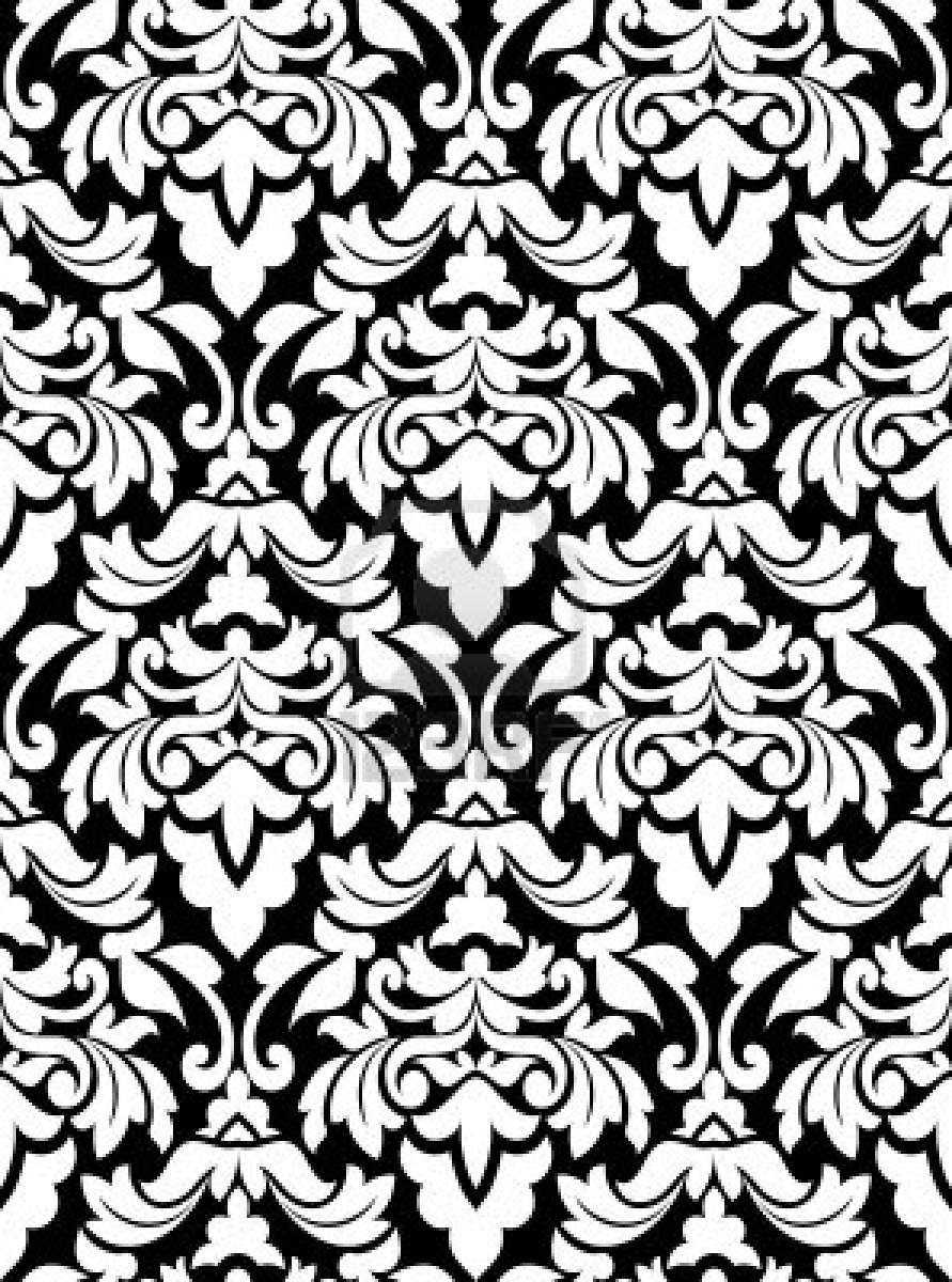 Seamless Pattern For Background Design In White And Black Color Jpg