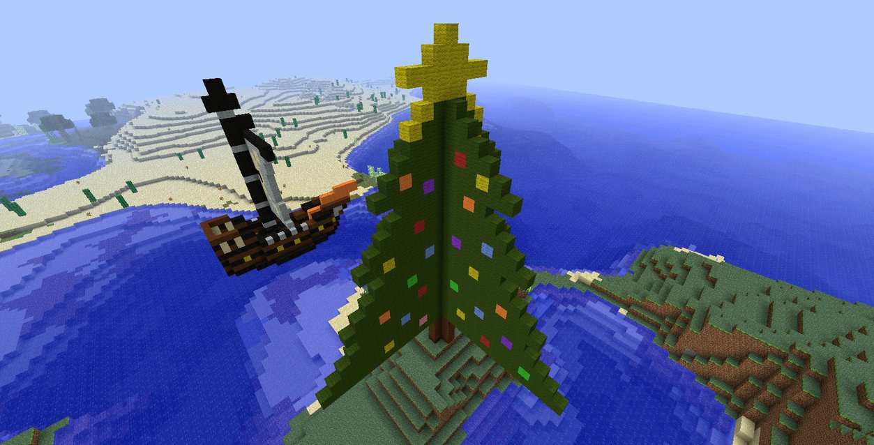 Christmas Tree Minecraft Of By Bakahentai90