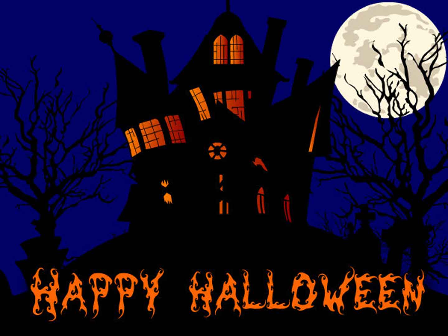 Happy Halloween Background Wallpaper HD