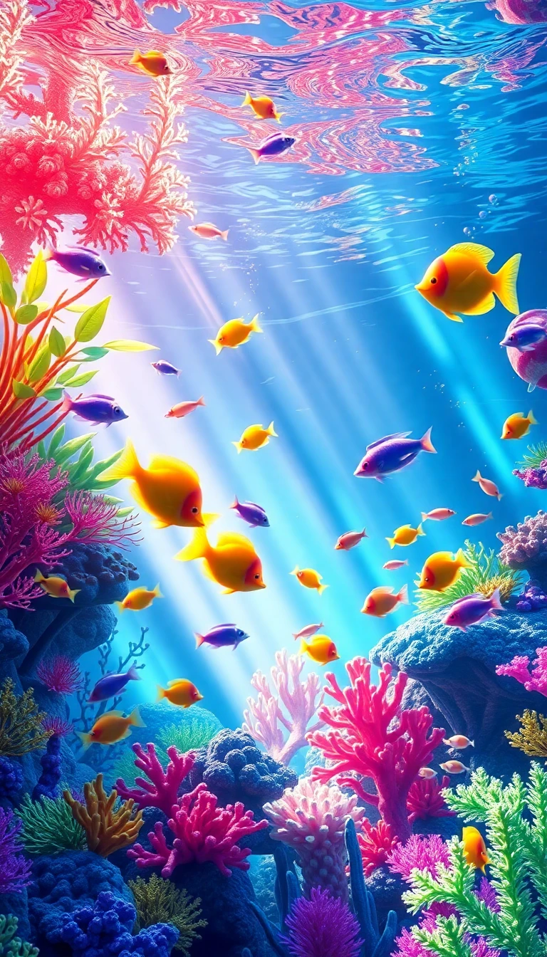 3d Aquarium Wallpaper