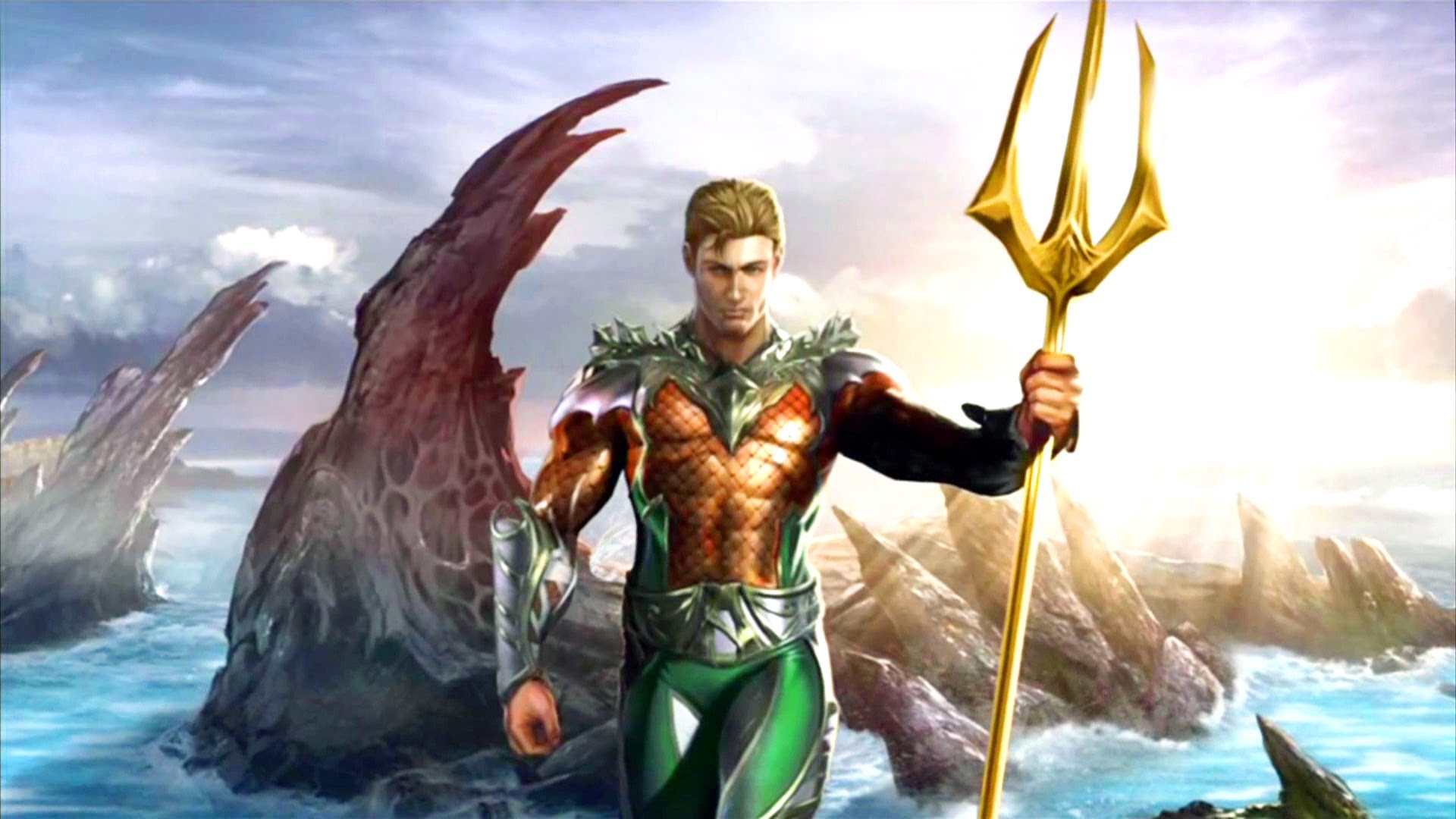 Hist Ria Do Aquaman Injustice Gods Among Us Gameplay Final