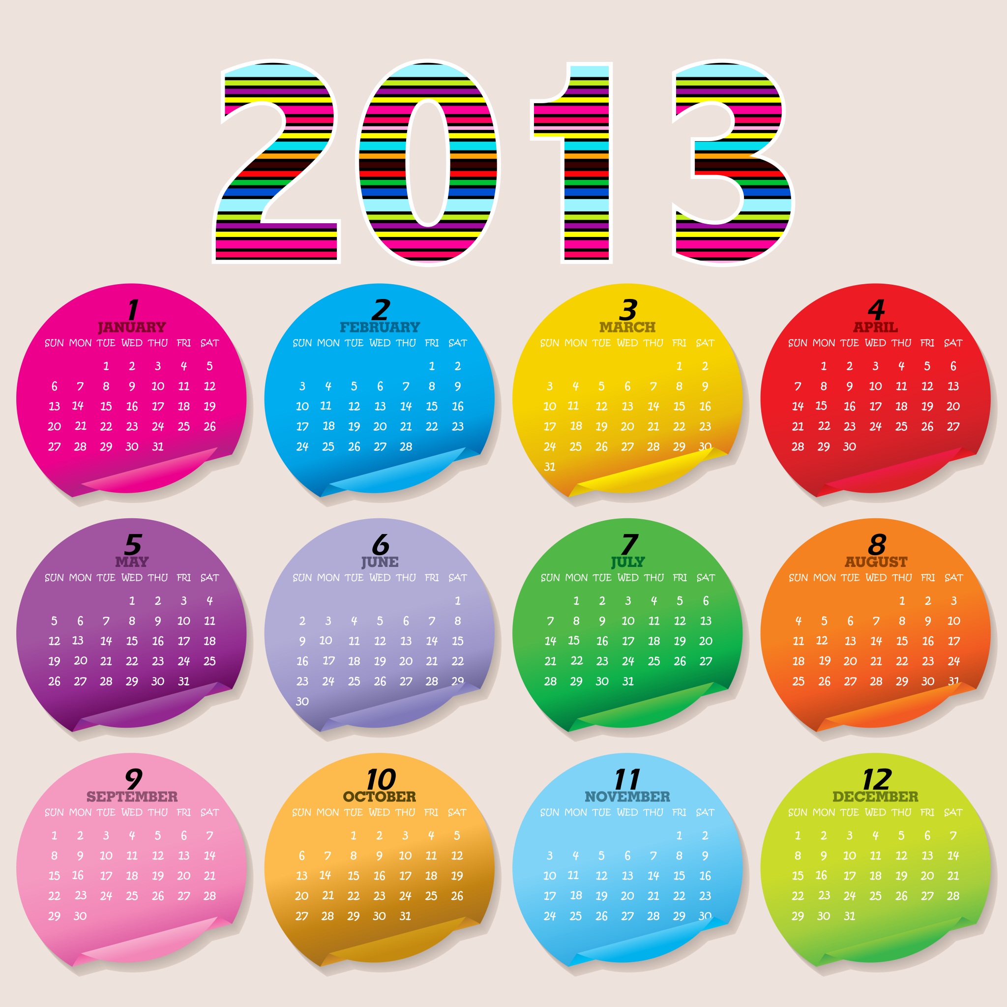 2013 Calendar   Wallpapers Pictures Pics Photos Images Desktop
