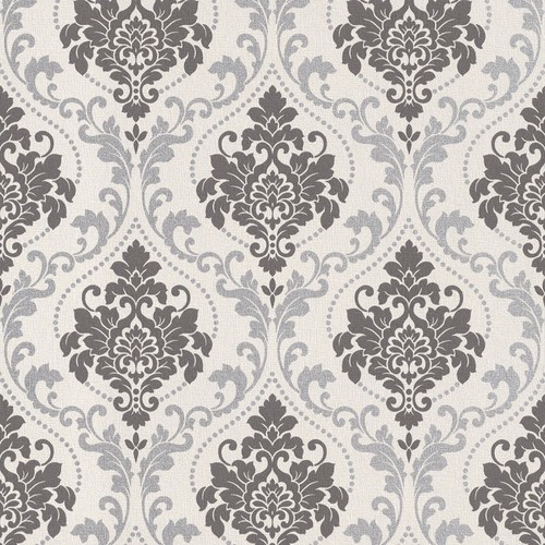 Free download Silver Royal Damask Wallpaper double roll Wallpaper More