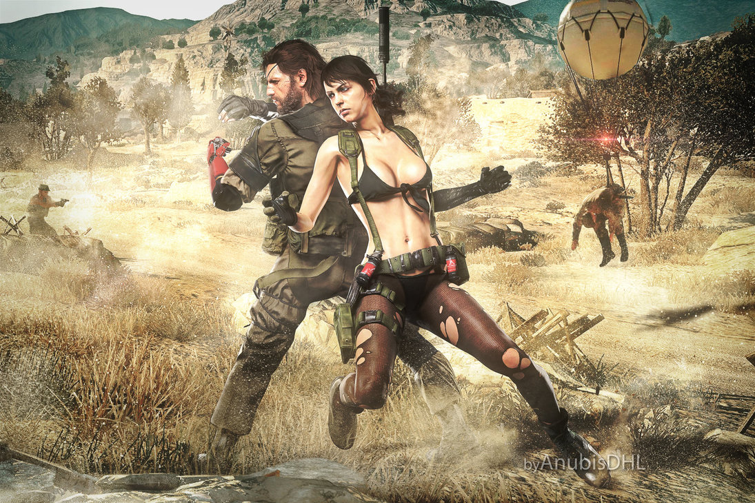 Mgsv Snake And Quiet By Anubisdhl