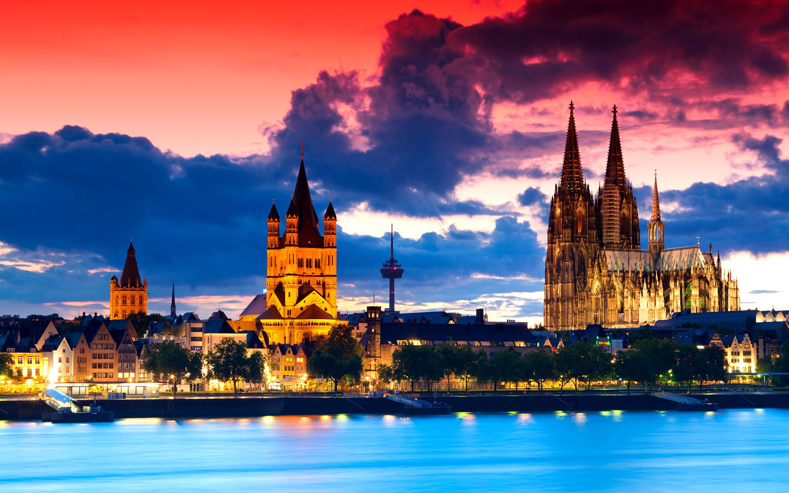 Cologne Cathedral In Germany HD Wallpaper Res