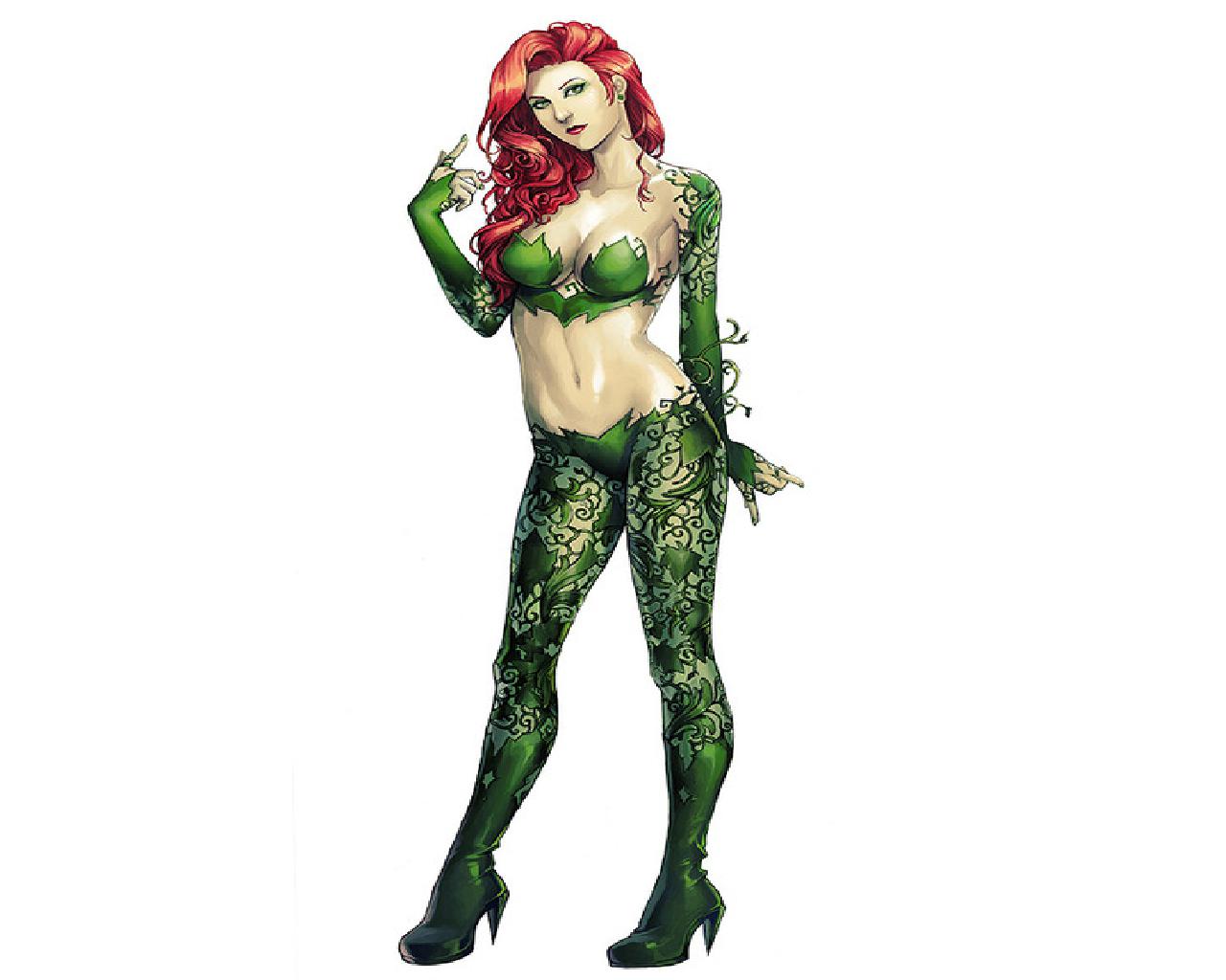 Poison Ivy Ics High Quality And Resolution Wallpaper