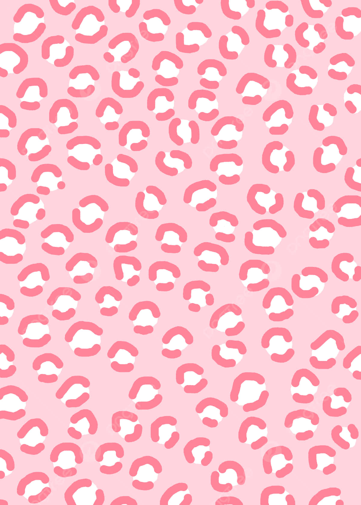Pink Leopard Print Wallpaper