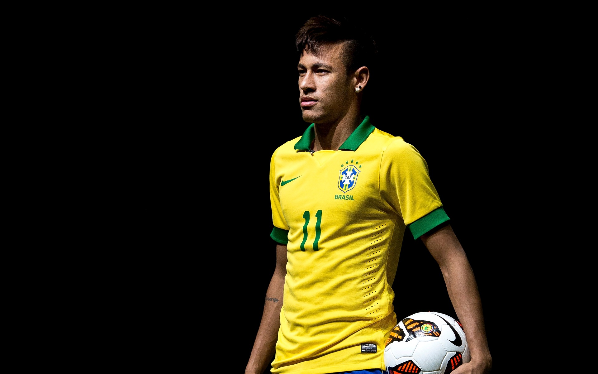 Descarga Fondos De Escritorio Neymar Jr En Brasil Camisa