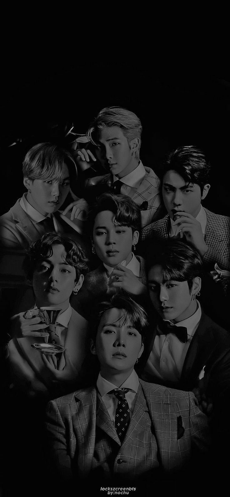 Bts Dark Aesthetic Wallpaper