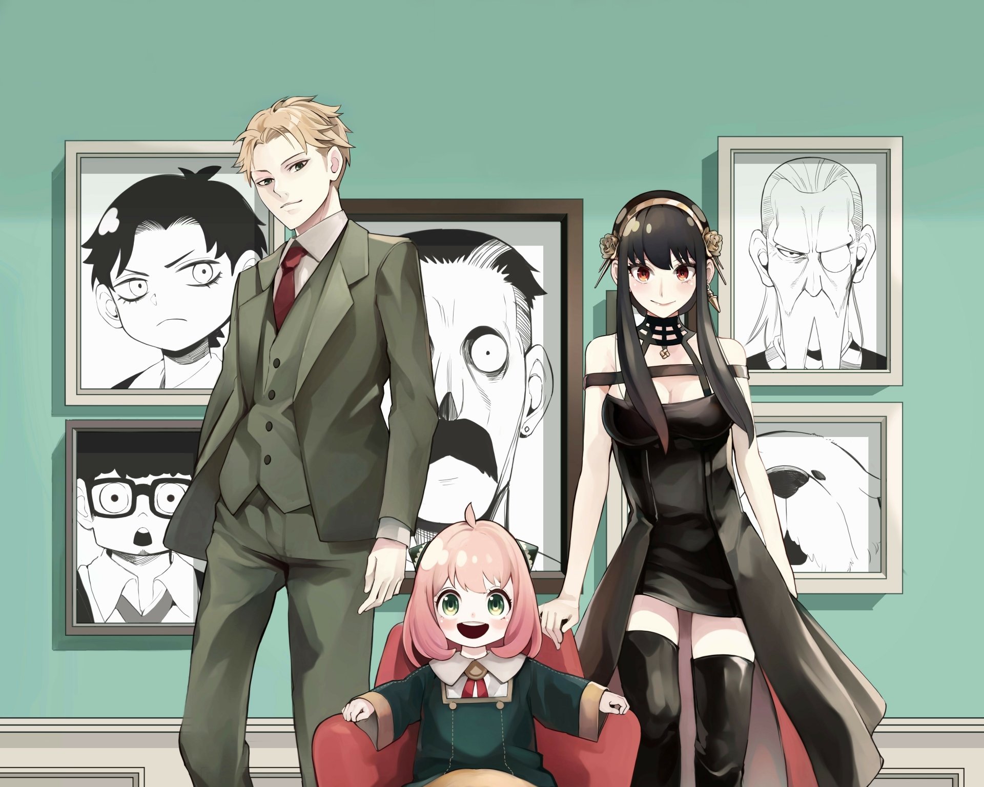 Spy X Family Wallpaper 8k