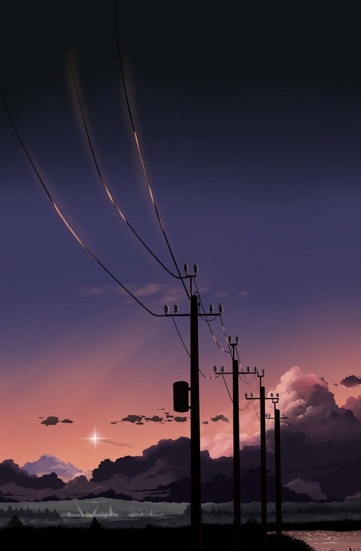 Anime Sky Wallpaper Sunset Animewallpaper