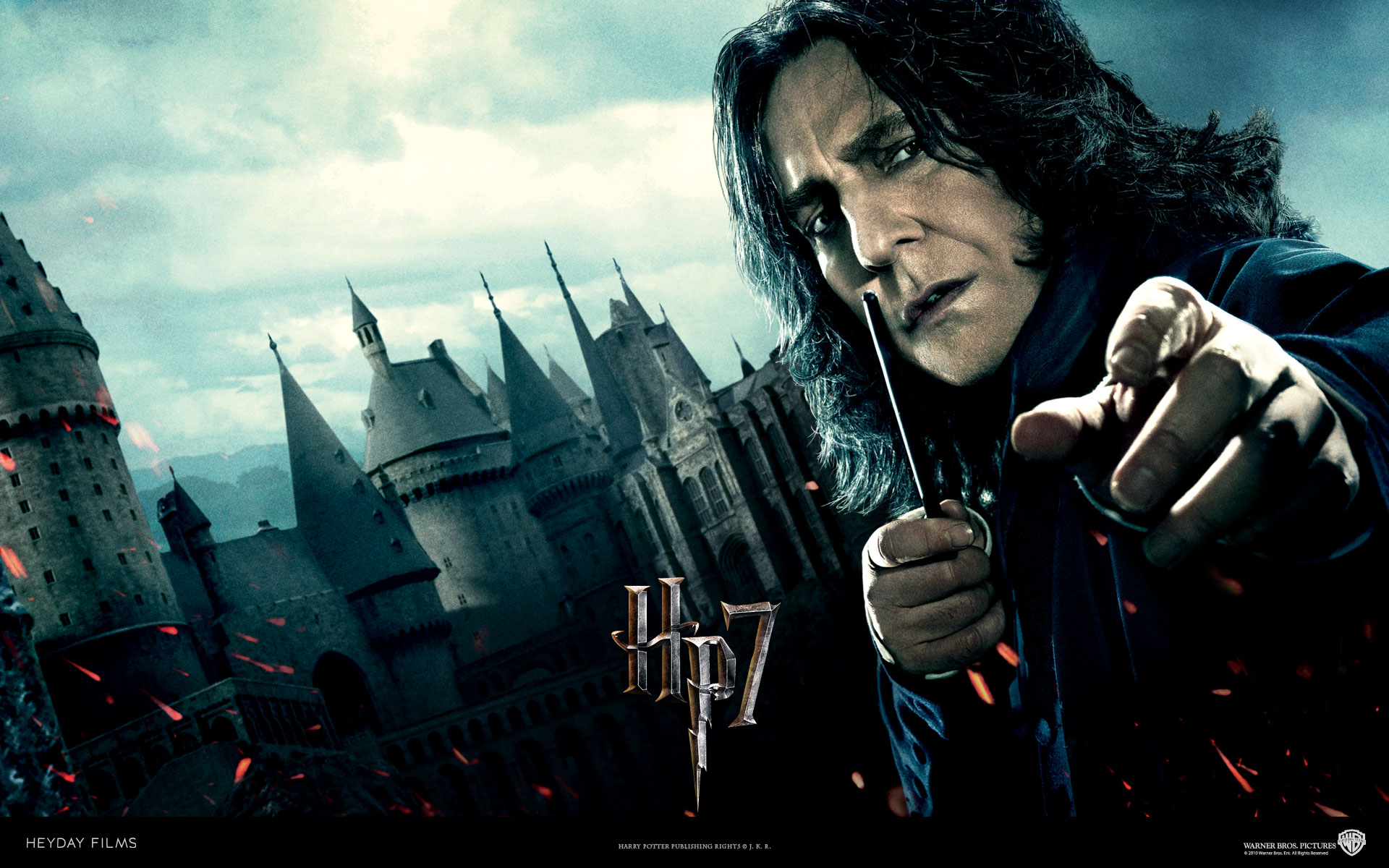 Alan Rickman Harry Potter and the Half Blood Prince Harry Potter