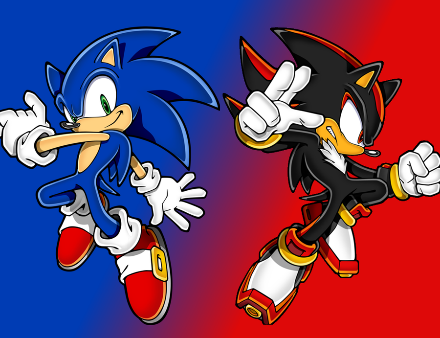 Sonic vs Shadow Wallpaper by MoshAround on deviantART Wallpaper in 900x691