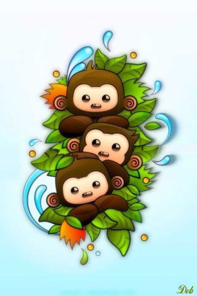Monkey iPhone Wallpaper