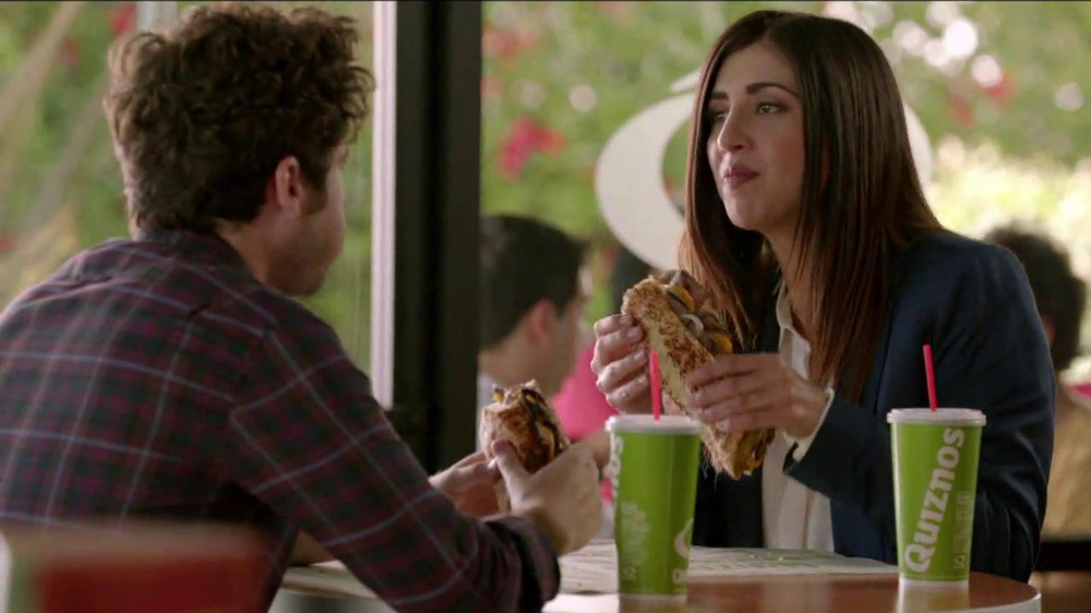 Quiznos Bourbon Steak Sub Tv Commercial Floasted Ispot