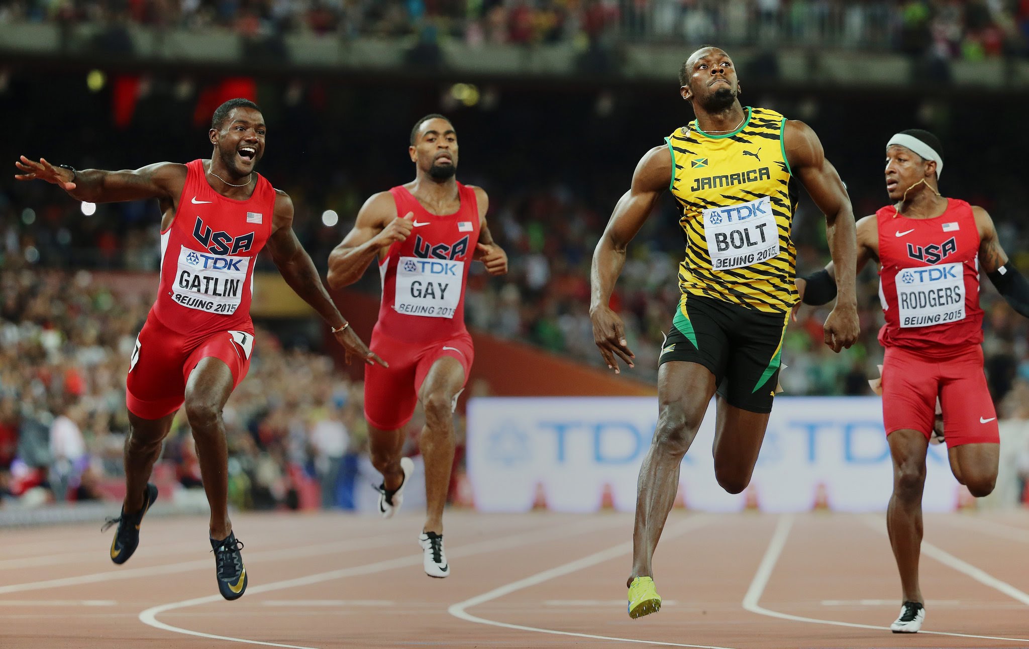 Usain Bolt Wins 100m Final Beijing World