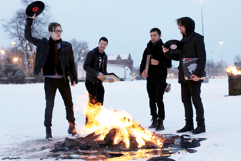 Rock And Roll Fall Out Boy Flat Hat News Wallpaper In Pixels