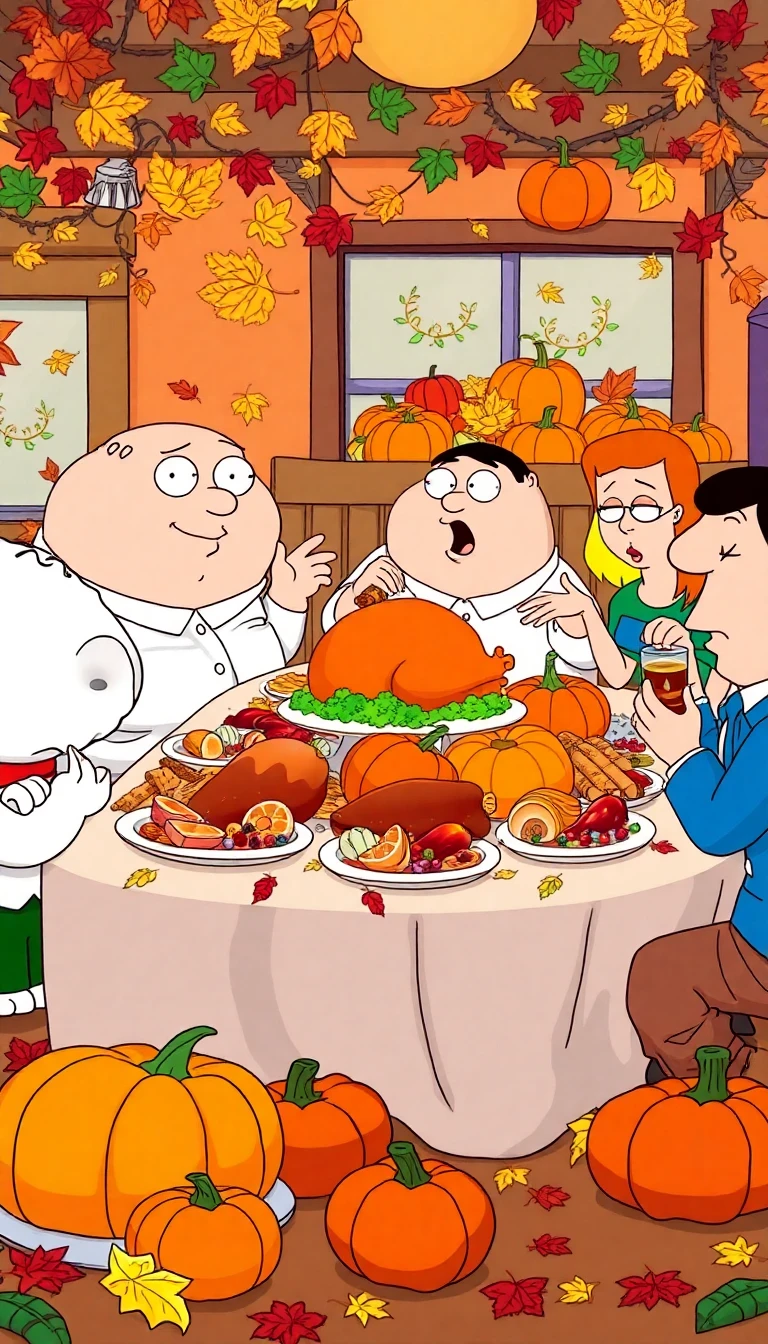 Family Guy Thanksgiving Wallpaper