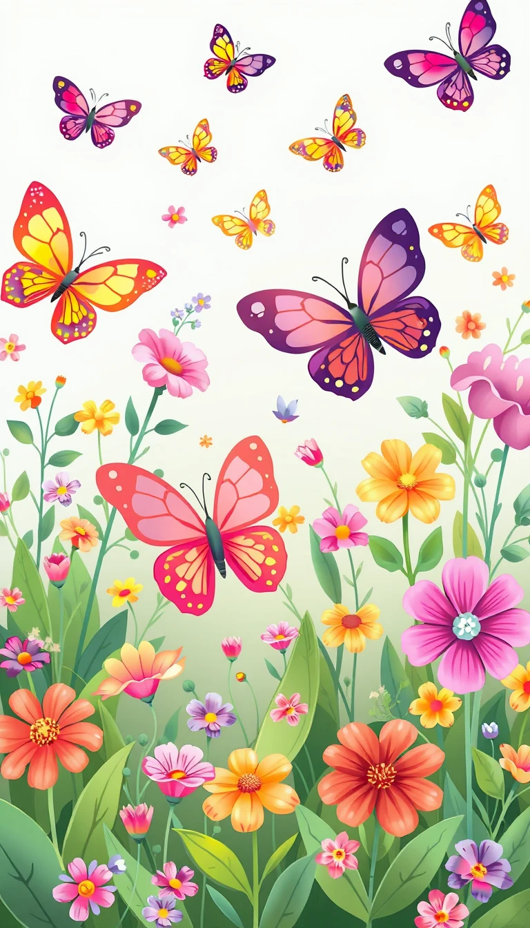 Cute Butterfly Wallpaper