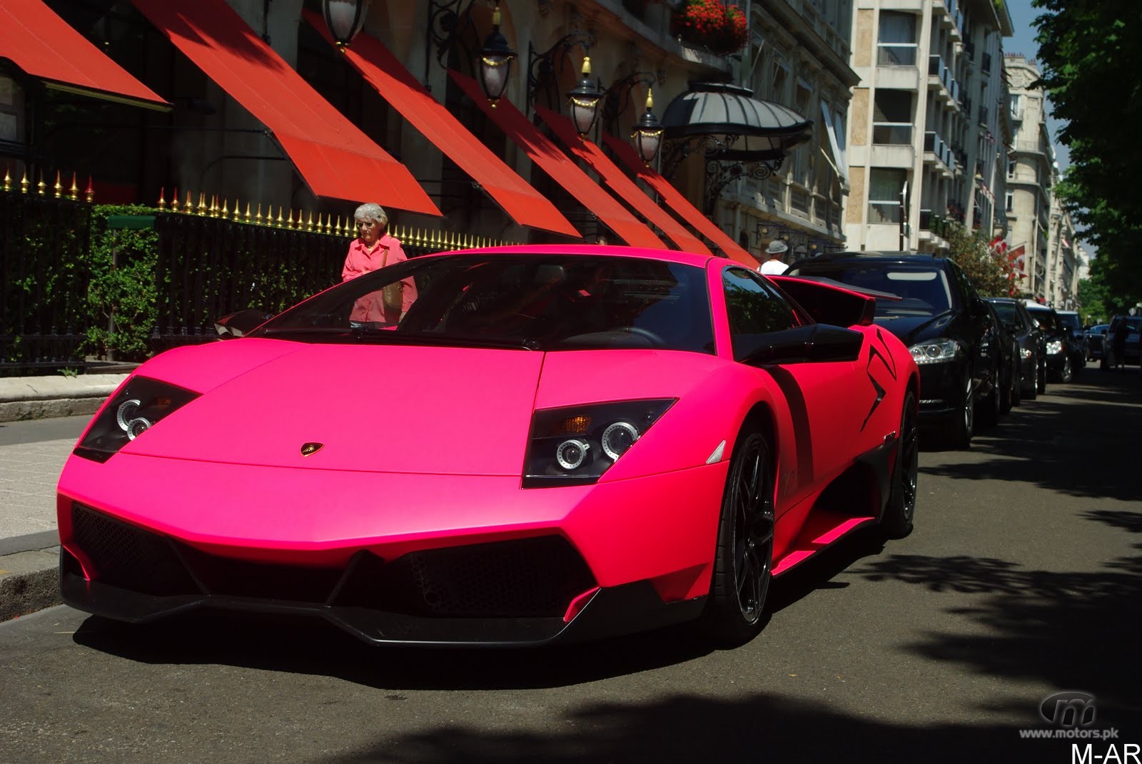 Lamborghini Pink Color Motors Pk