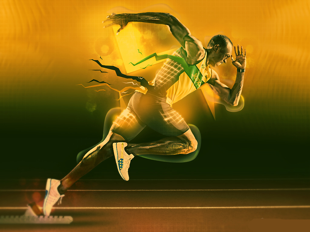 Wallpaper Usain Bolt Quot Quickest Man On The Global