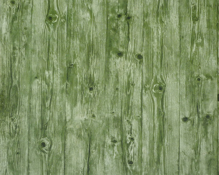 Rustic Wood Grain Board Plank GREEN Wallpaper NC24665