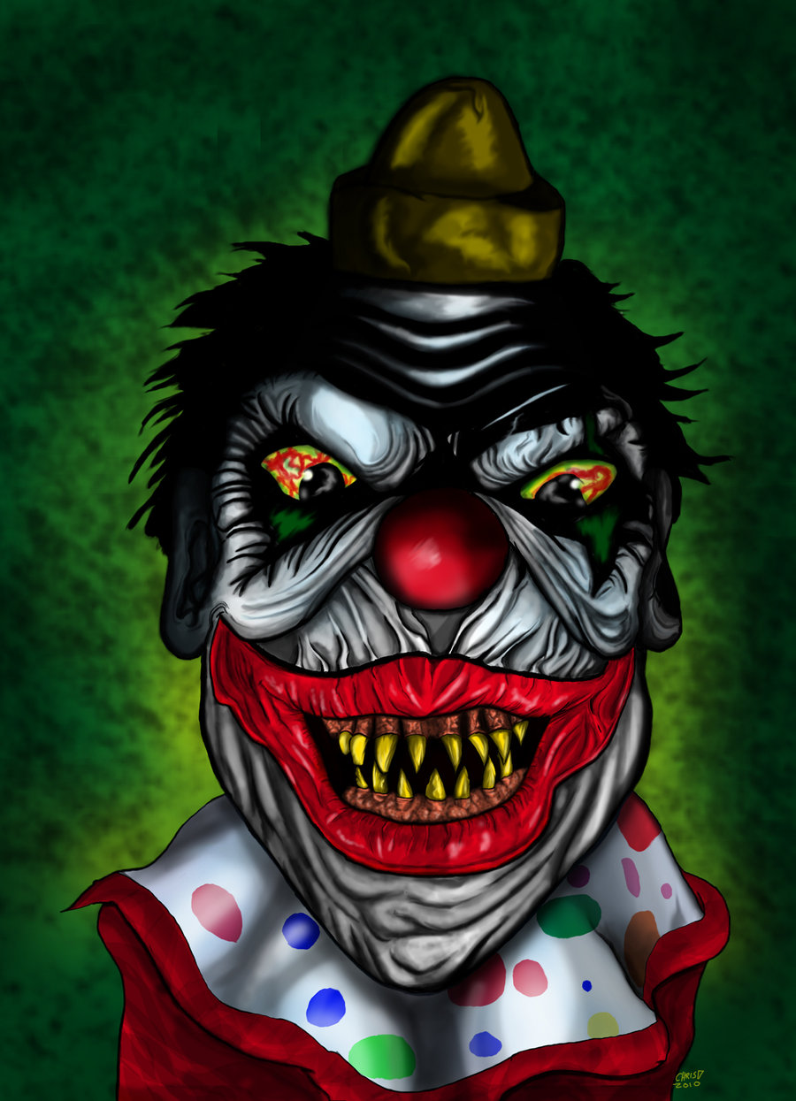 Demonic Clown Ii By Derfanboy