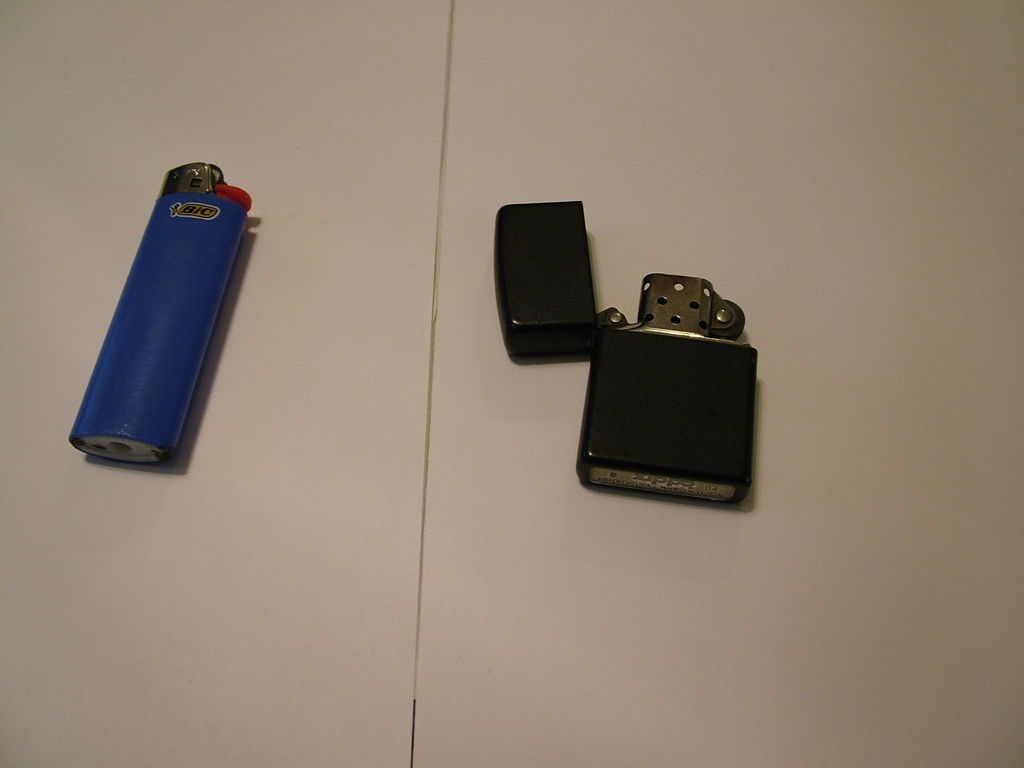 Replace Your Zippo Flint With From A Dead Bic Steps