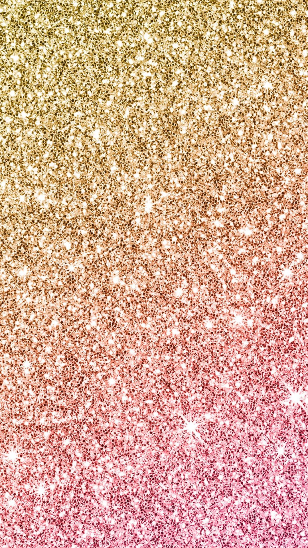 Gold Glitter Background Wallpaper