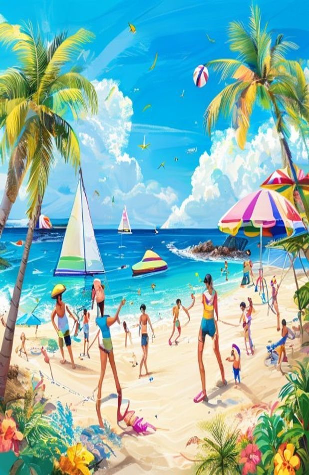 Happy Summer Wallpaper