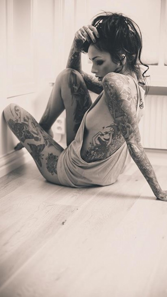 1242x2688 Girl With Tattoo On Arm Iphone Xs Max Hd 4k Wallpapers Images Backgrounds Photos And Pictures