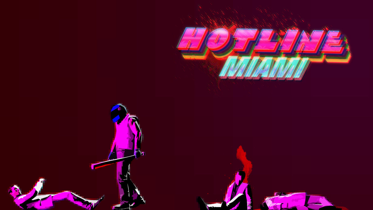 Hotline Miami Wall Paper By Flounderbox