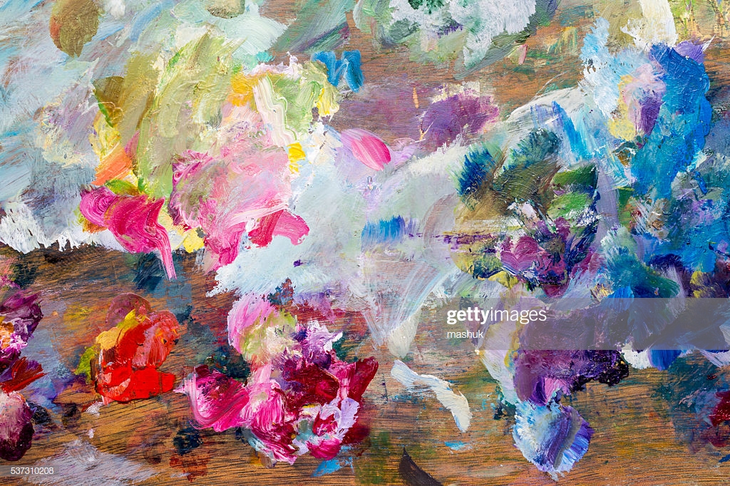 Painter Palette Background High Res Vector Graphic Getty Image