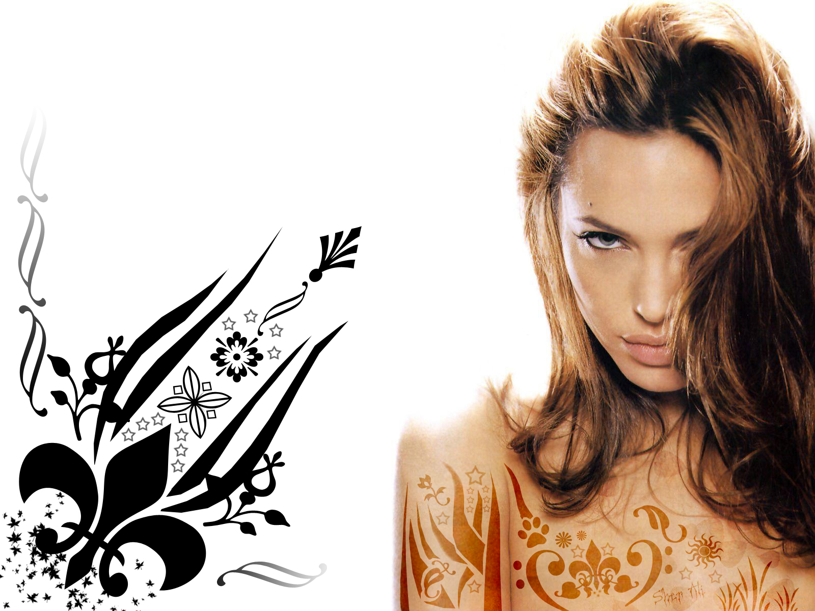 Stunning Angelina Jolie Hd Wallpaper
