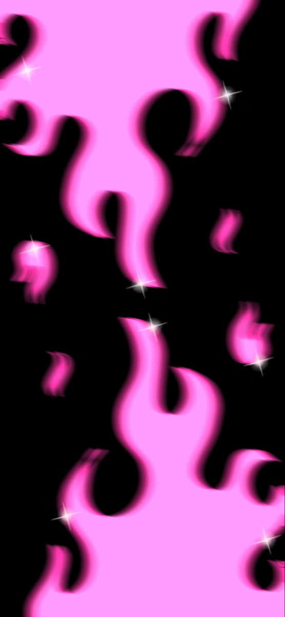 Pink Flames Wallpaper