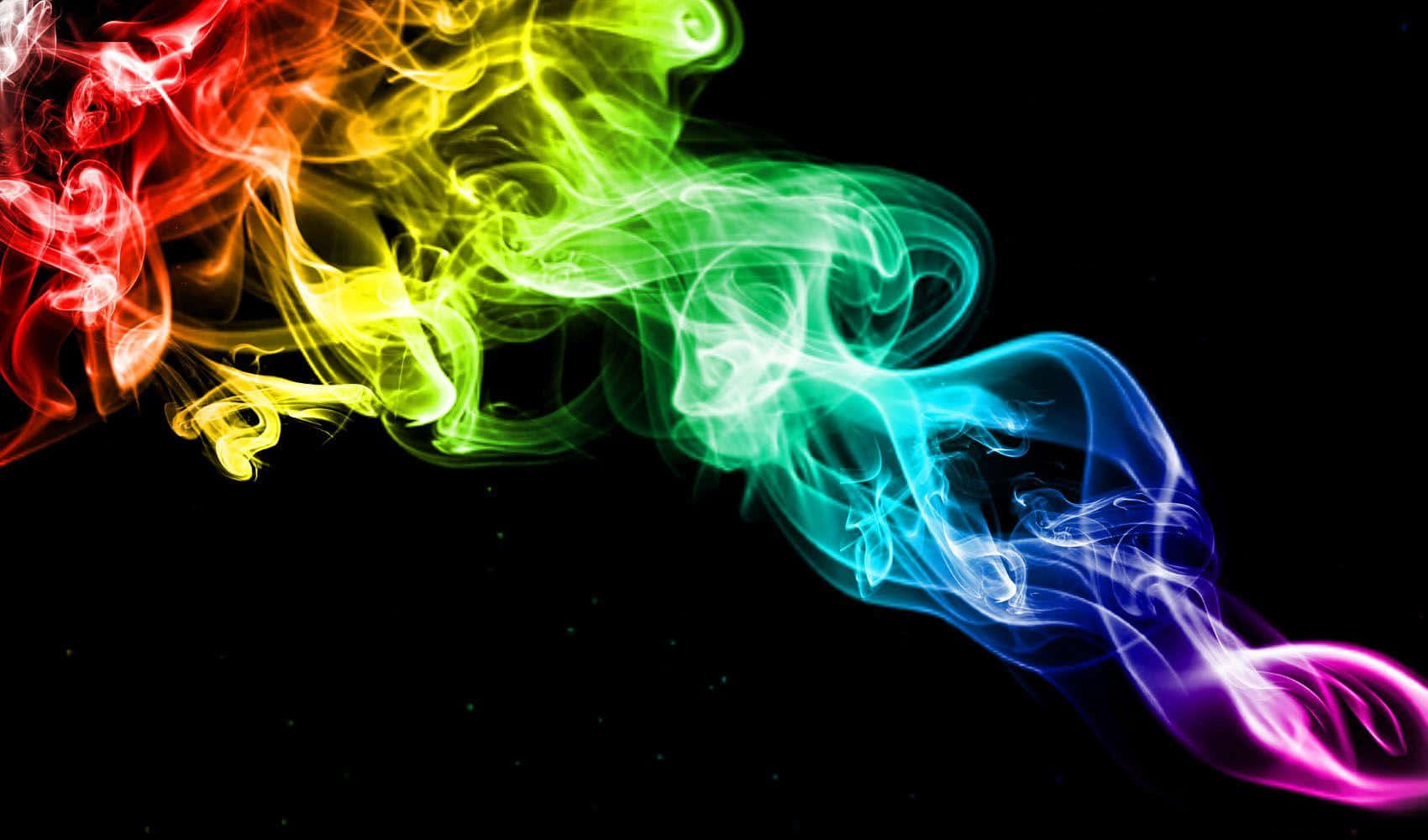 Colorful Smoke Wallpaper