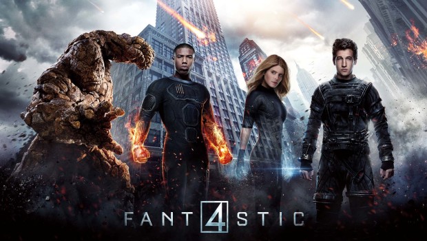 Fantastic Four Poster Movie Wallpaper Thing Human Torch Mr