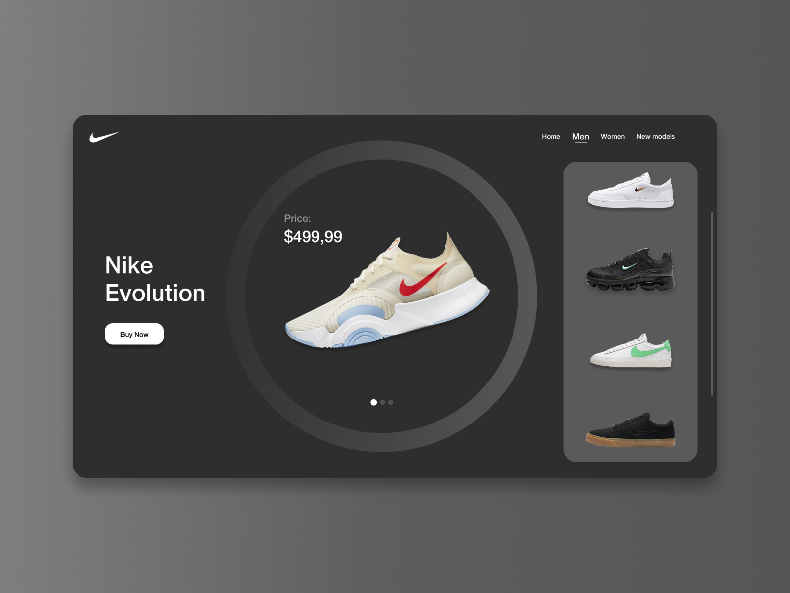 Nike Website Web Design By Bosko Vidojevic On Dribbble