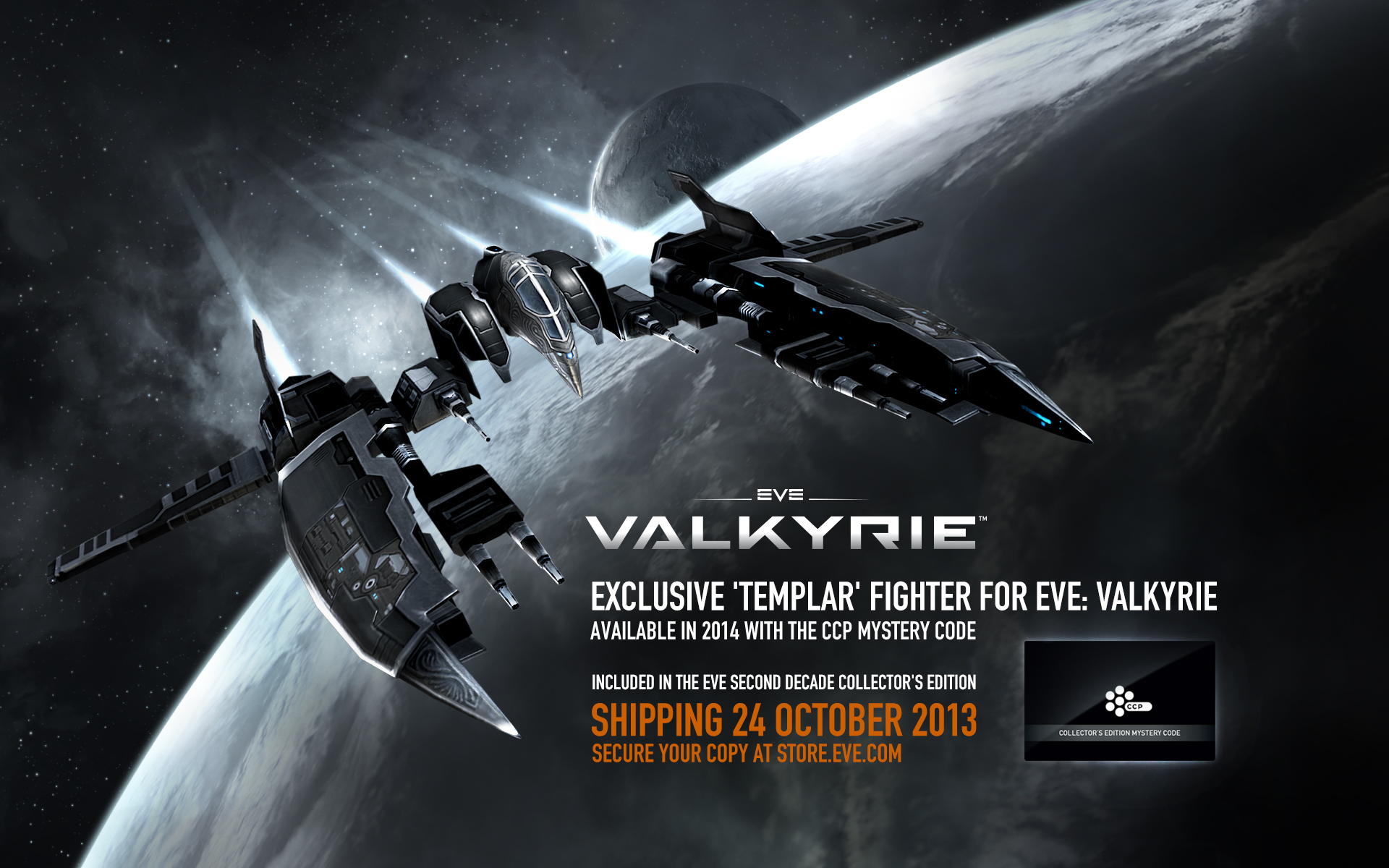 Eve Valkyrie Sci Fi Game Spaceship Poster J Wallpaper
